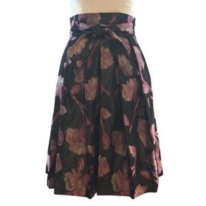 Eva Franco Jacquard Floral Skirt - image 1